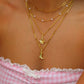 Sweetheart Pearl Necklace